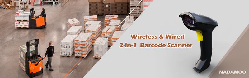 NADAMOO Wireless Barcode Scanner